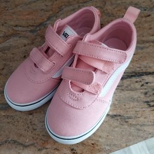 Toddler pink Vans size 10